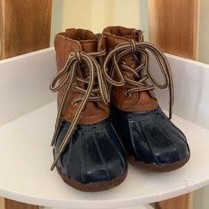 🦆 Toddler Winter Rain Duck Boots